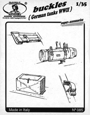ROYAL MODEL (1/35) Buckles "German tank"