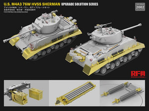 RYE FIELD MODEL (1/35) Upgrade Solution for U.S. M4A3 76W HVSS Sherman