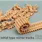 Maquette de terrain Rye (1/35) Tiger I chenilles à miroirs de type initial