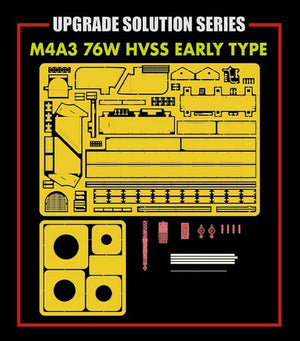 RYE FIELD MODEL (1/35) M4A3 76W HVSS Early Type detail set