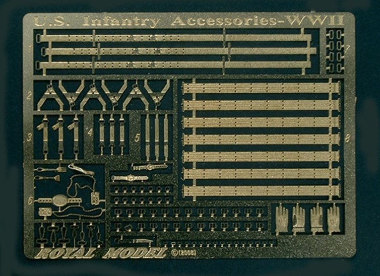 ROYAL MODEL (1/35) U.S. Infantry Accessories