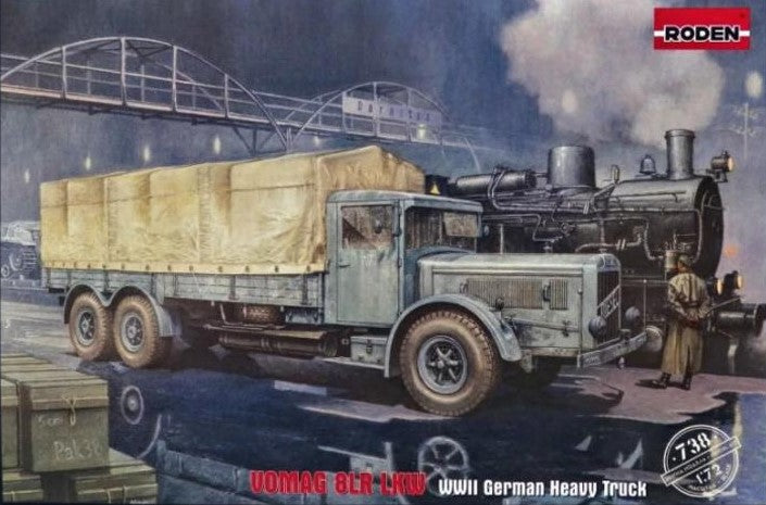 RODEN (1/72) Vomag 8 LR Lkw WWII German Heavy Truck