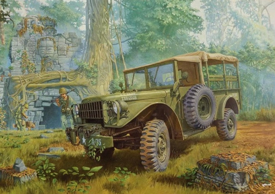 RODEN (1/35) М37 US 3/4 ton 4x4 cargo truck