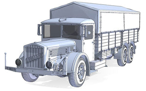 RODEN (1/35) VOMAG 8 LR LKW WWII German Heavy Truck