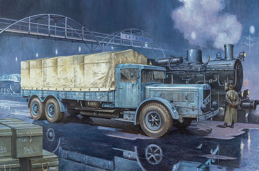 RODEN (1/35) VOMAG 8 LR LKW WWII German Heavy Truck