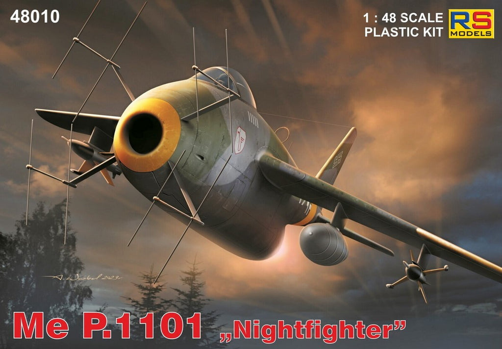 RS MODELS (1/48) Messerschmitt Me P.1101 "Nightfighter"