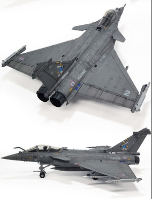 Fotos 2 del caza embarcado francés Rafale M en escala 1:48 de Academy referencia 12368