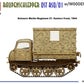 Esquema de camuflaje 3 de la maqueta del Raupenschlepper OST RSO/01 con casamata de madera en escala 1:35 de Miniart referencia 53048