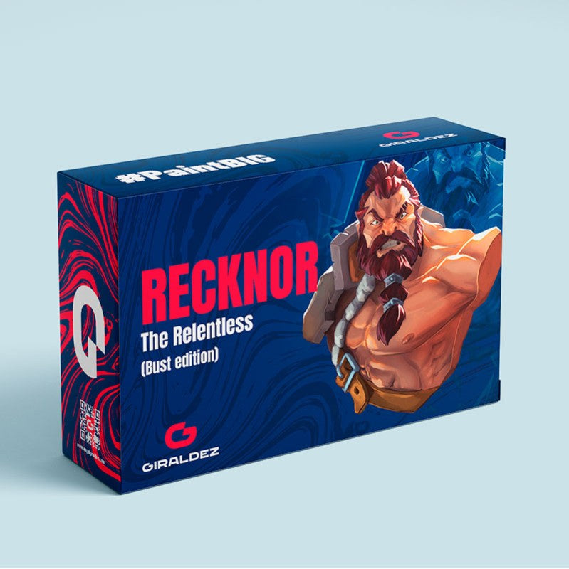 Estuche del busto de Recknor de Giraldez Models en 45mm