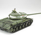 Vista trasera del tanque soviético JS-1 modelo 1944 en escala 1:48 de Tamiya referencia 32571
