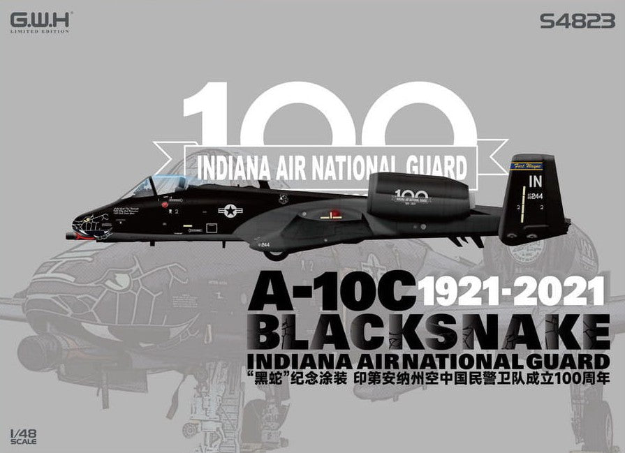 GREAT WALL HOBBY (1/48) A-10C Blacksnake Indiana Air National Guard