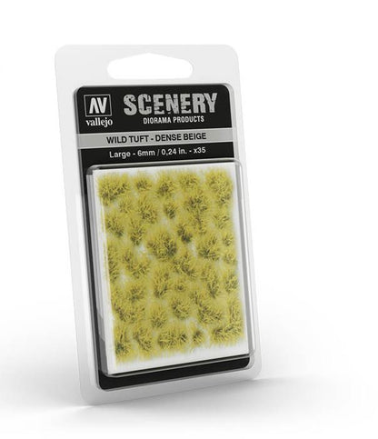 VALLEJO Wild Tuft - Dense Beige (6mm)