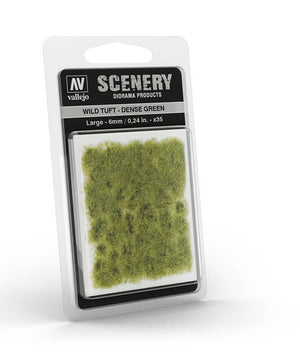 VALLEJO Wild Tuft - Dense Green (6mm)