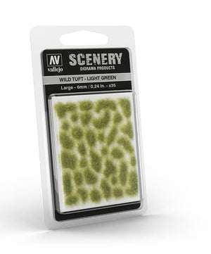 VALLEJO Wild Tuft - Light Green (6mm)