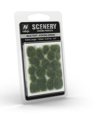 VALLEJO Wild Tuft - Strong Green (12mm)