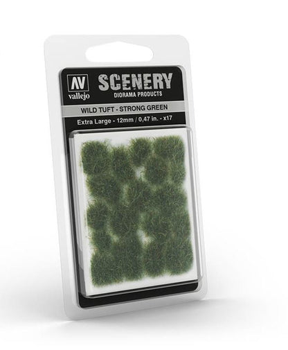 VALLEJO Wild Tuft - Strong Green (12mm)