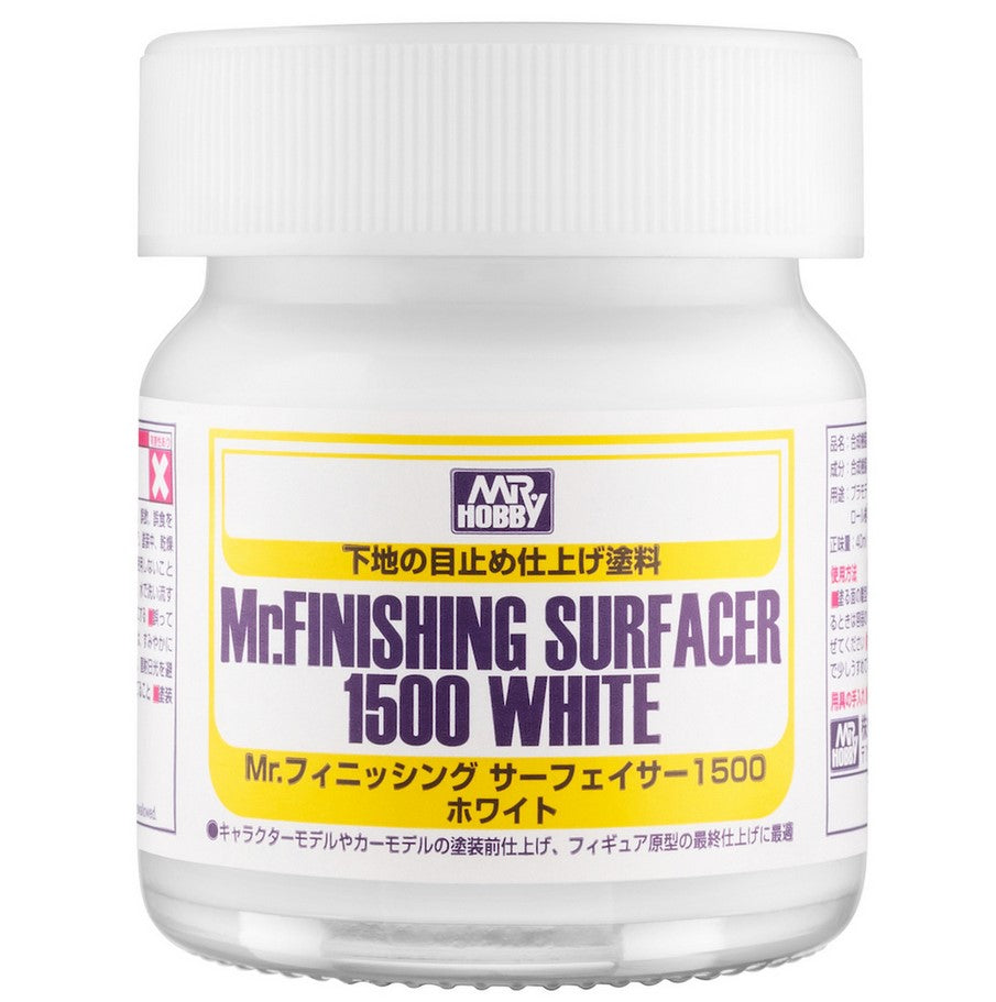 MR. HOBBY Finishing Surfacer 1500 White (SF-291)