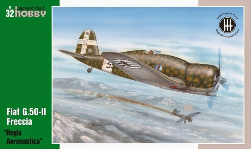 SPECIAL HOBBY (1/32) Fiat G.50-II Freccia "Regia Aeronautica"