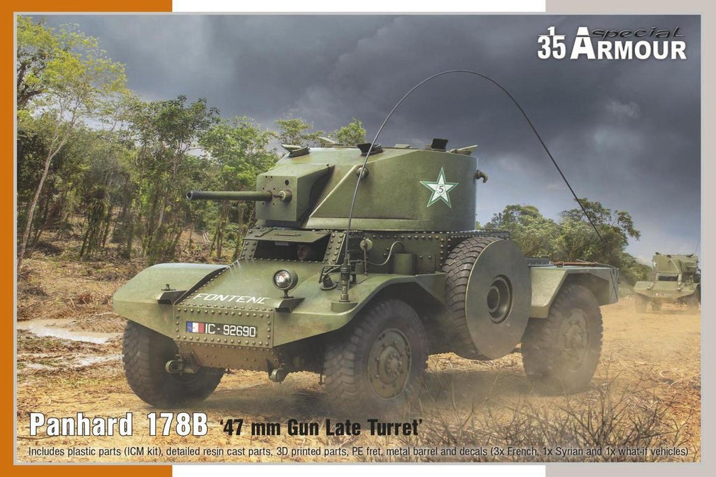 SPECIAL HOBBY (1/35) Panhard 178B ‘47 mm Gun Late Turret