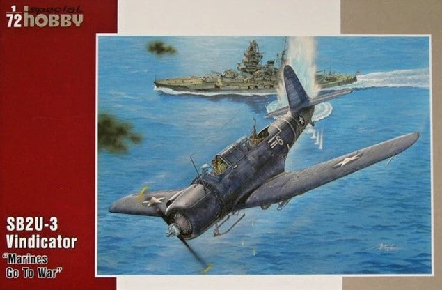 SPECIAL HOBBY (1/72) SB2U-3 Vindicator "Marines Go To War"