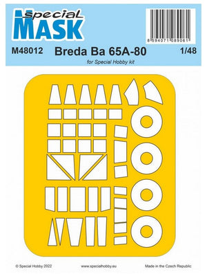 SPECIAL MASK (1/48) Breda Ba 65A-80 (for Special Hobby kit)
