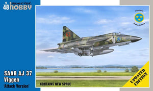 SPECIAL HOBBY (1/48) Saab AJ 37 Viggen Attack Version