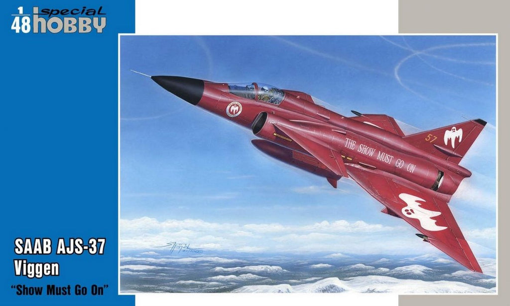 SPECIAL HOBBY (1/48) Saab AJS-37 Viggen "The show must go on"