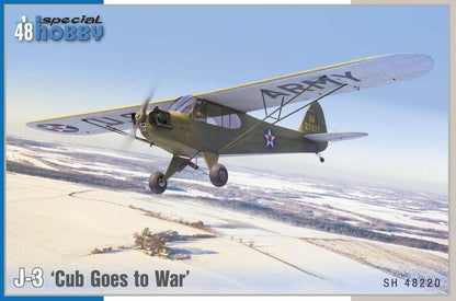 SPECIAL HOBBY (1/72)  J-3 "Cub Goes To War"