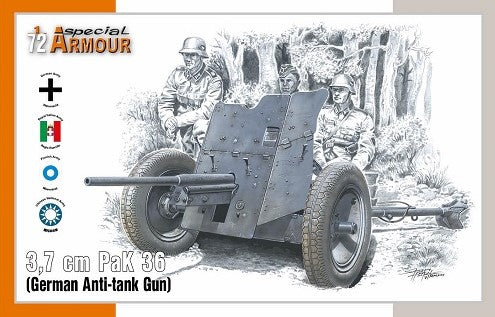 SPECIAL HOBBY (1/72) German Anti-Tank Gun 3,7cm Pak 36