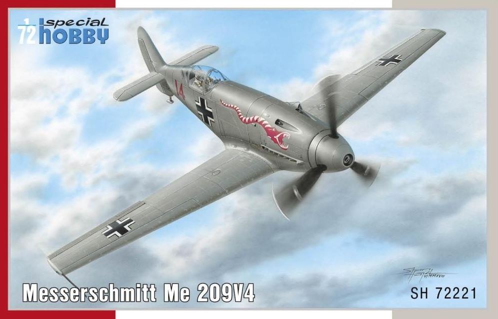 SPECIAL HOBBY (1/72) Messerschmitt Me 209V4