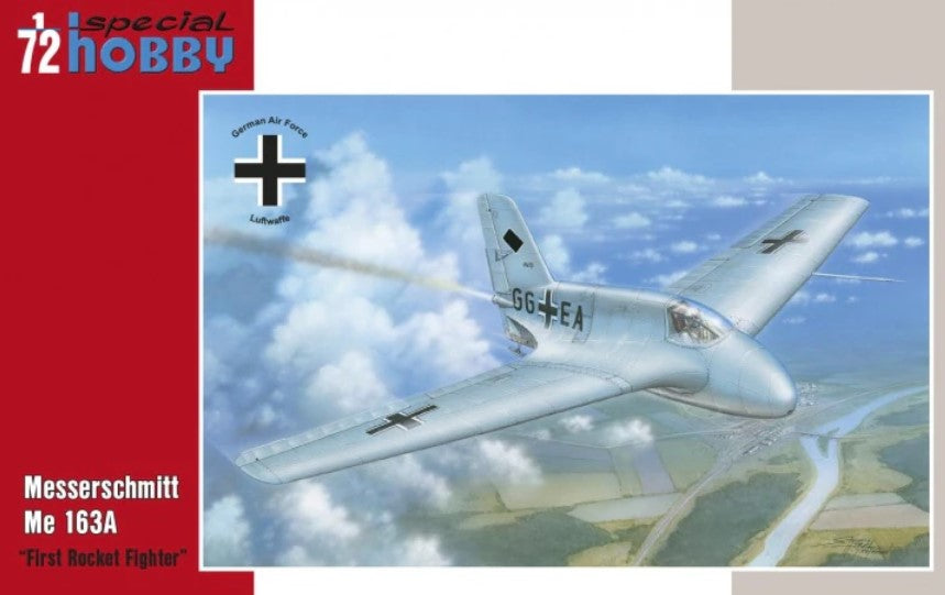 SPECIAL HOBBY (1/72) Messerschmitt Me 163A "First rocket fighter"