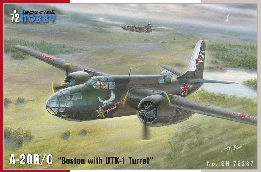 SPECIAL HOBBY (1/72) A-20B/C "Boston with UTK-1 Turret"