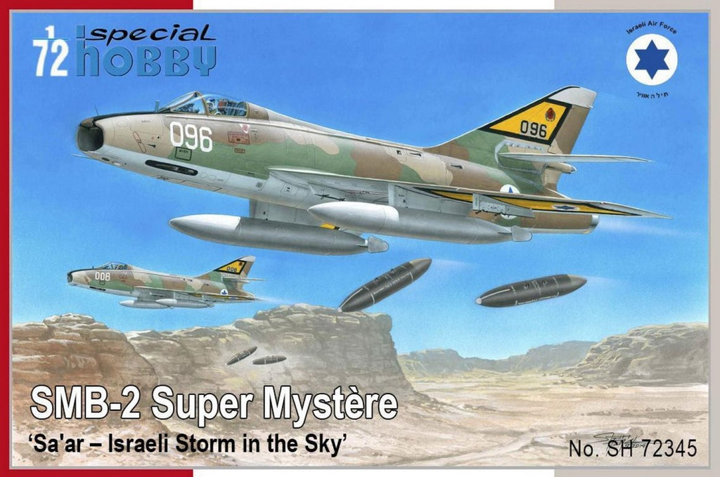 SPECIAL HOBBY (1/72) SMB-2 Super Mystère 'Sa'ar - Israeli Storm in the Sky'