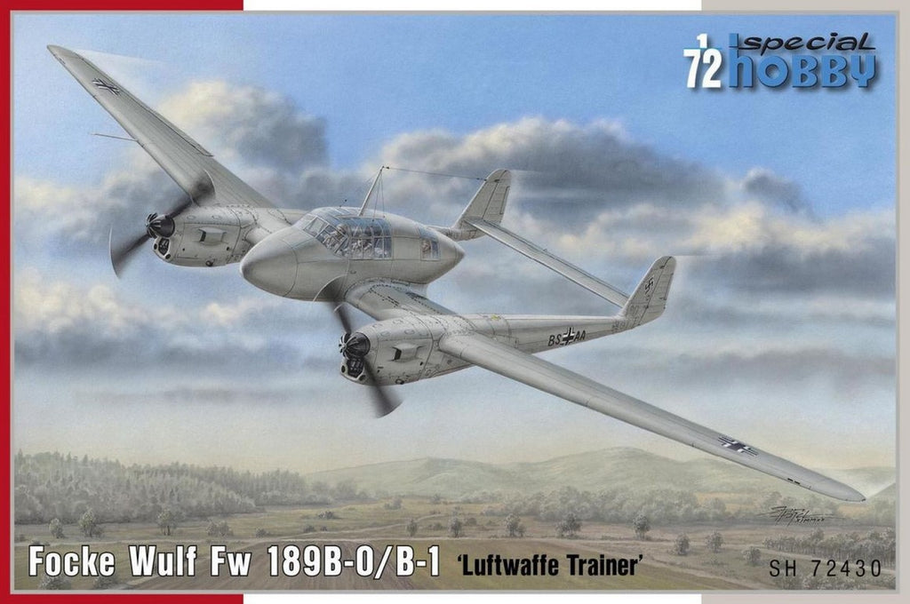 SPECIAL HOBBY (1/72) Focke Wulf Fw 189B-0/B-1 'Luftwaffe Trainer'