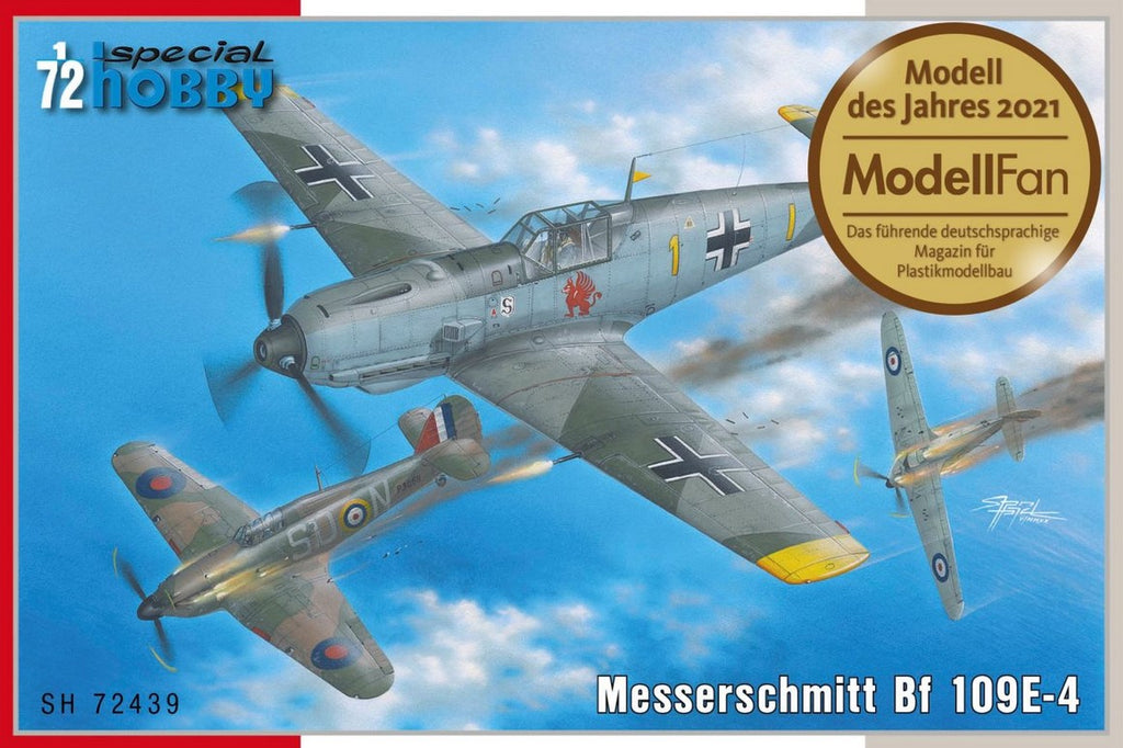 SPECIAL HOBBY (1/72) Messerschmitt Bf 109E-4