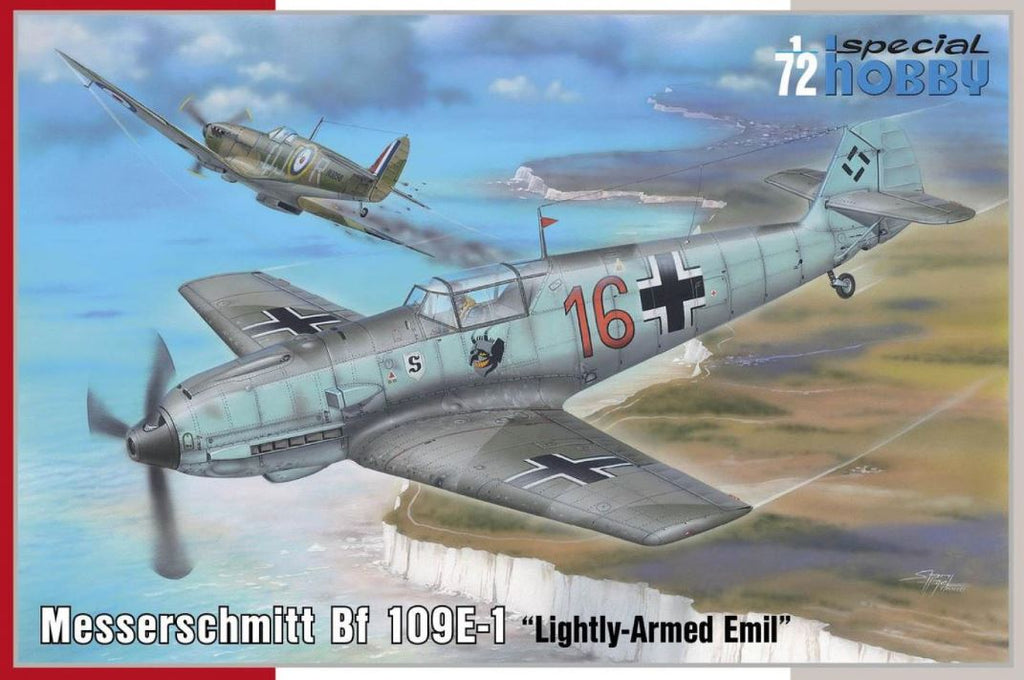 SPECIAL HOBBY (1/72) Messerschmitt Bf 109E-1 "Lightly-Armed Emil"