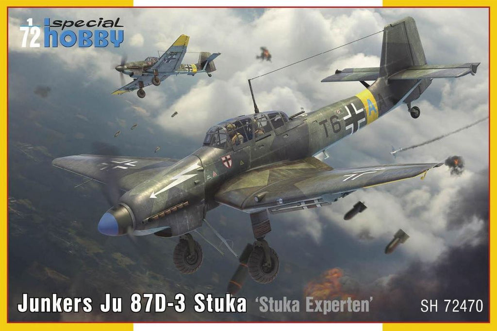 SPECIAL HOBBY (1/72) Junkers Ju 87D-3 Stuka "Stuka Experten"