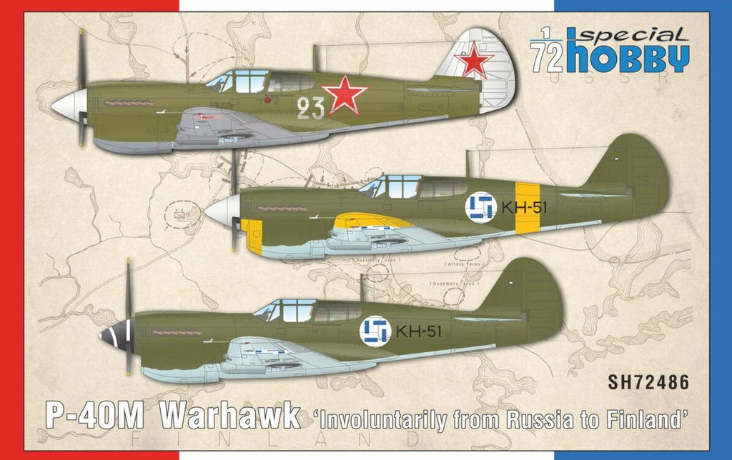 SPECIAL HOBBY (1/72) P-40M Warhawk ‘Involuntarily from Russia to Finland’