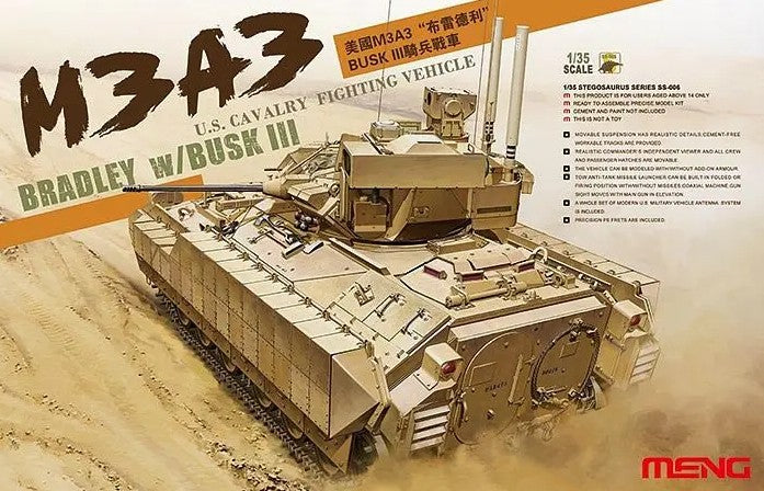 MENG (1/35) M3A3 Bradley w/BUSK III