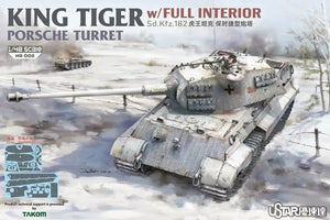 SUYATA (1/48) King Tiger Porsche Turret With Full Interior