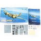 Componentes de la maqueta del bombardero alemán Ju 88 A-4 en escala 1:48 de Eduard referencia 11194