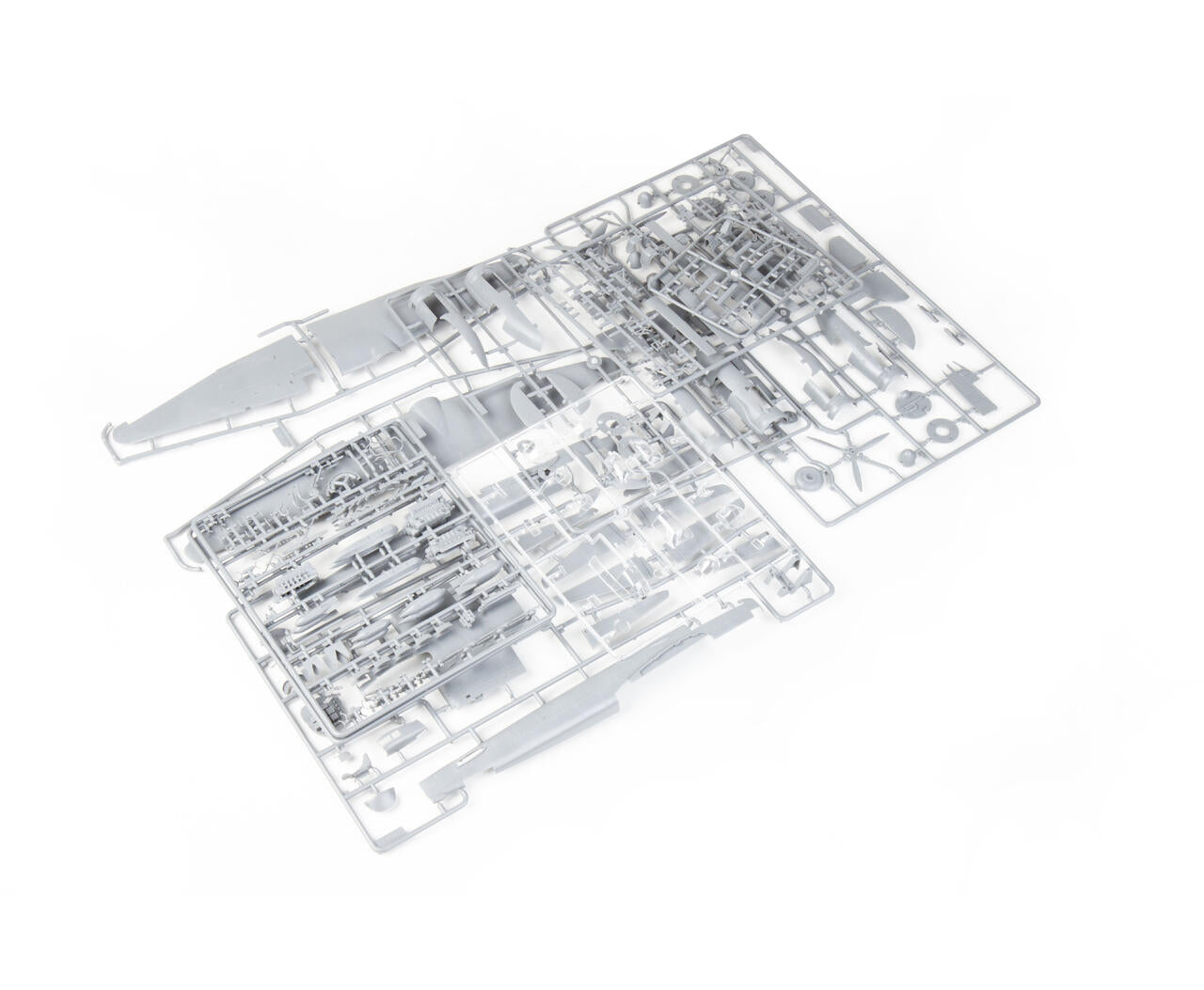 Conjunto de piezas de la maqueta del bombardero alemán Ju 88 A-4 en escala 1:48 de Eduard referencia 11194