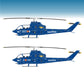Set de calcas españolas para el helicóptero AH-1G Cobra en escala 1:48 del fabricante Series Españolas referencia 2548