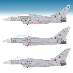Set de calcas con insignias españolas para las maquetas del avión Airbus A400M del Ala 31, en escala 1:72 de Series Españolas referencia 1472