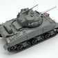 Foto lateral derecha de la maqueta del Sherman M4A1 Late en escala 1:35 de Border Model con referencia BT-056