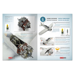 Página 46 del libro multilngue SolutionBook 32 de Ammo para pintar aviones alemanes de finales de la 2ªGM de Ammo referencia 6535