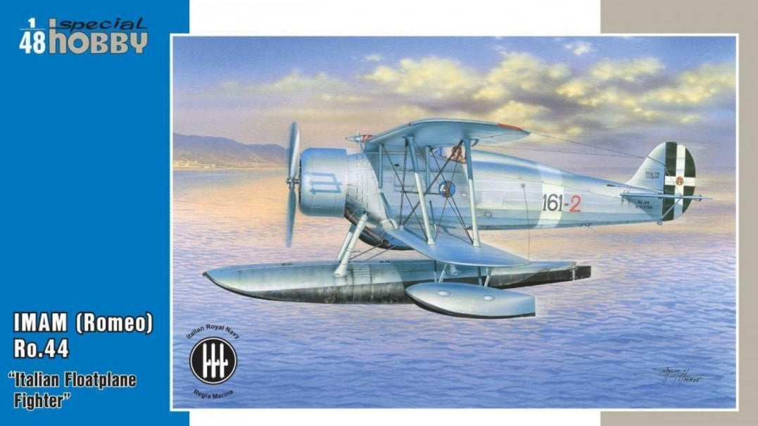 Special Hobby48140 Avion italiano de caza con flotadores Romeo Ro.44 
