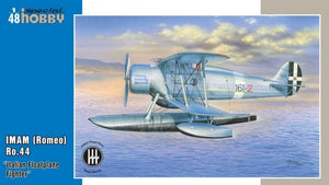 Special Hobby48140 Avion italiano de caza con flotadores Romeo Ro.44 