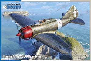 Portada de Special Hobby 48205 Reggianne Re.2000GA Serie III