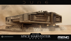 Portada de la maqueta Spice Harvester de la Saga Dune en escala 1/500 de Meng con referencia SS-020